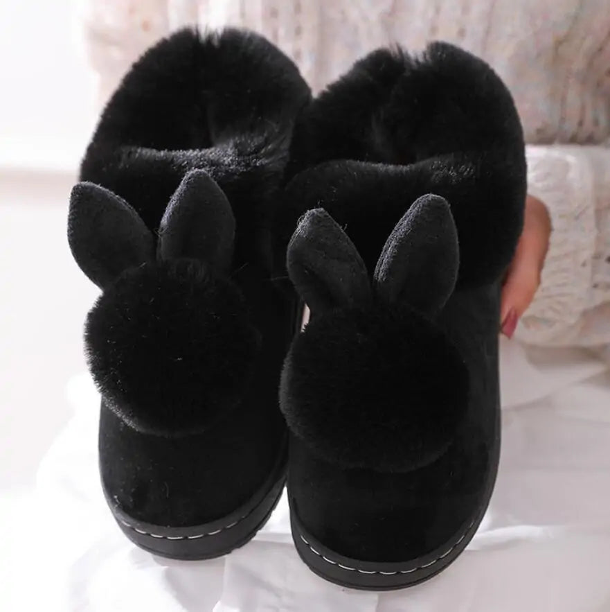 Warm & Fuzzy Bunny Slippers