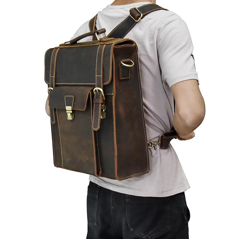 The Vali Backpack | Handmade Vintage Leather -