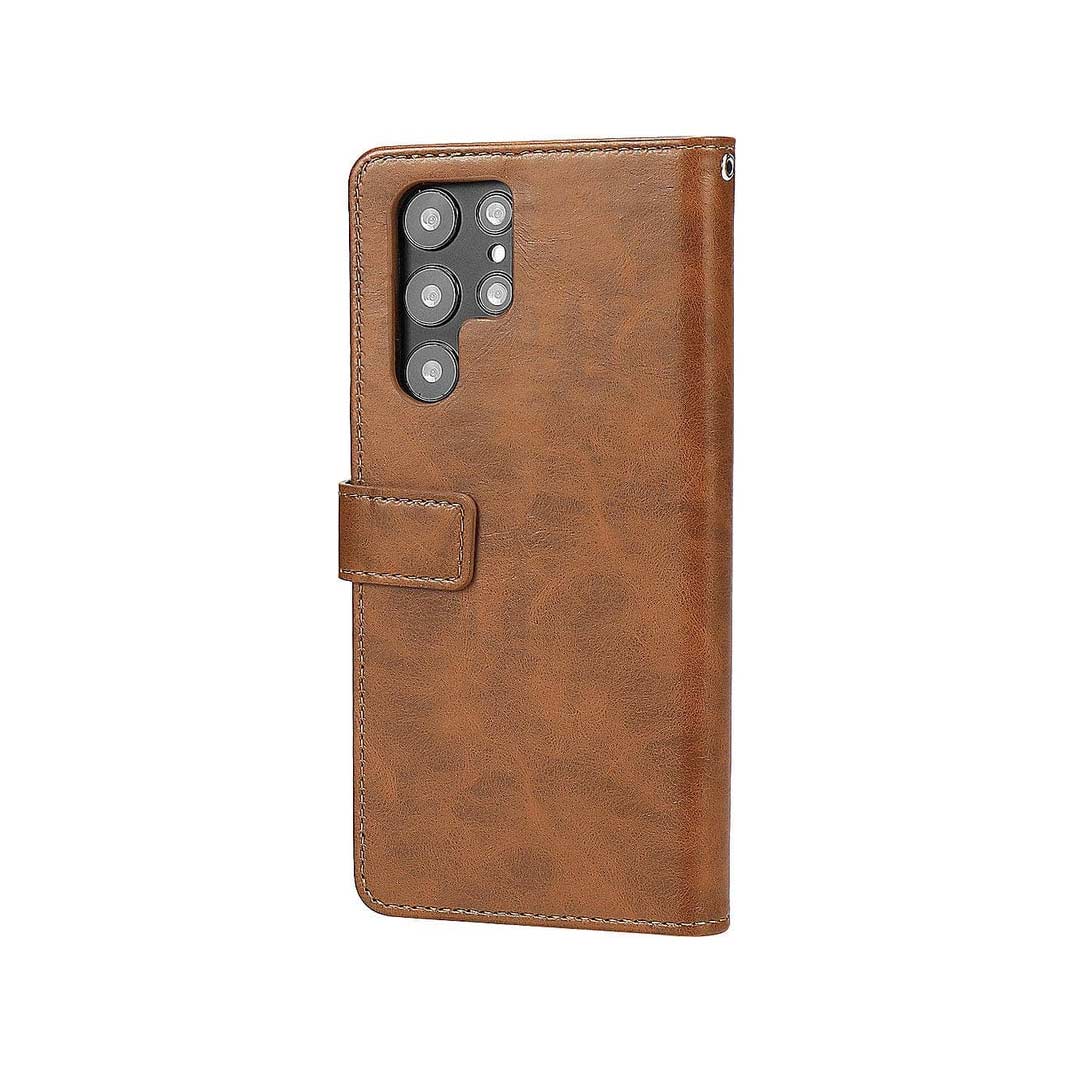 Indy Series Leather Wallet Case - Samsung Galaxy S24 Ultra