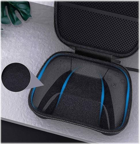 SaharaCase - Carry Case for Playstation 5 and Xbox One Controller - Black