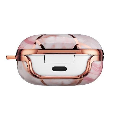 Pink Tile Marble Series Case - Samsung Galaxy Buds Live, Buds Pro, and Buds2 Pro