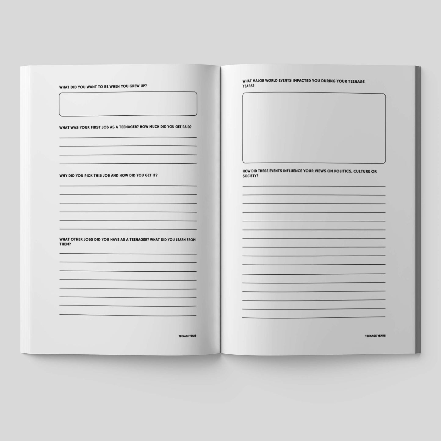 Share Your Story Grandpa - Guided Journal for Grandfathers