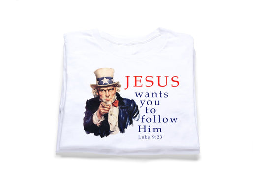 Jesus wants you to follow Him Tee