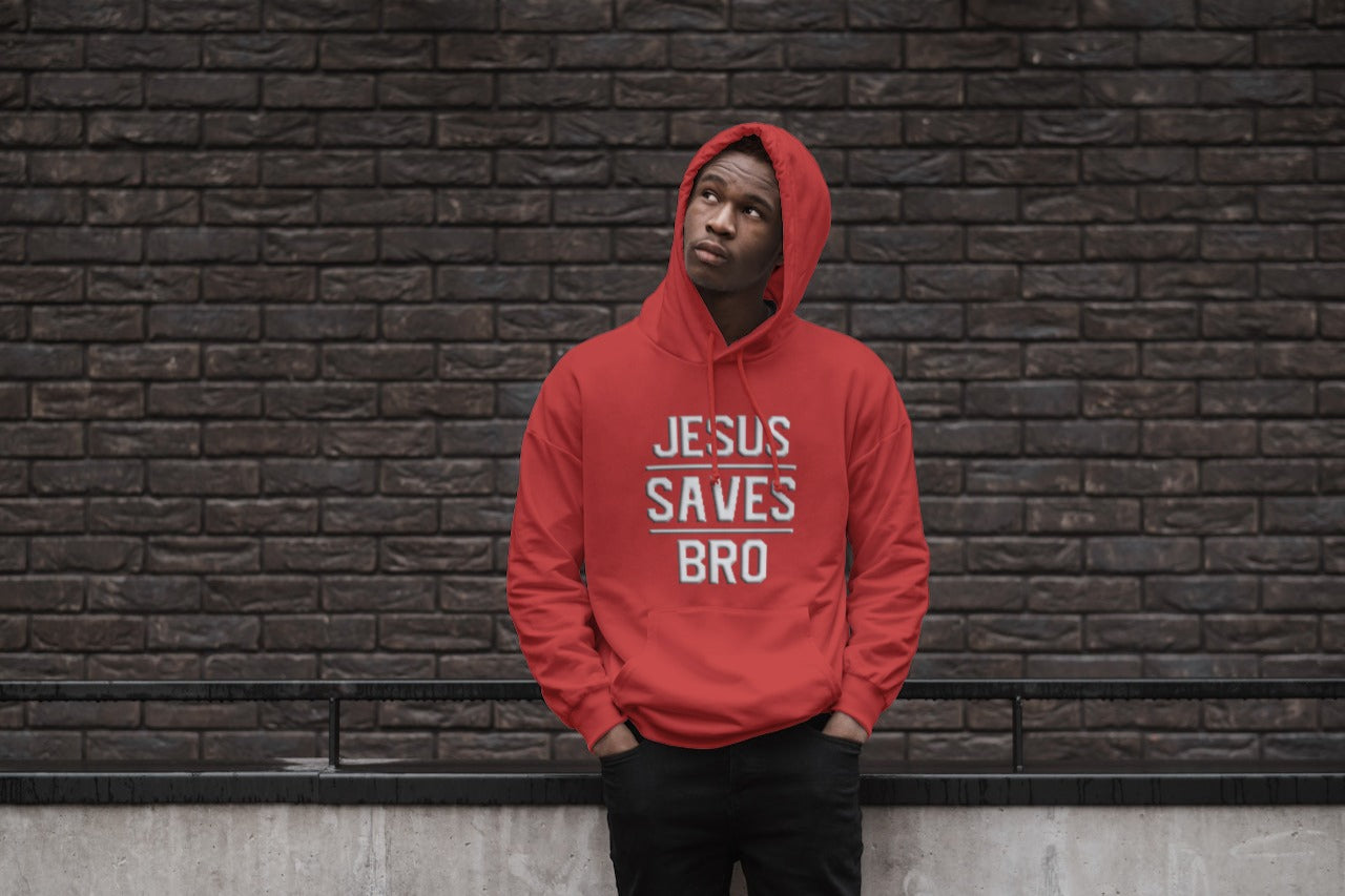 Jesus Saves Bro Hoodie