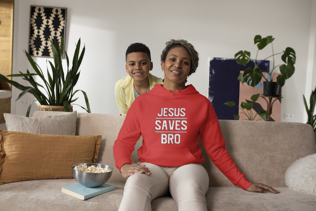 Jesus Saves Bro Hoodie