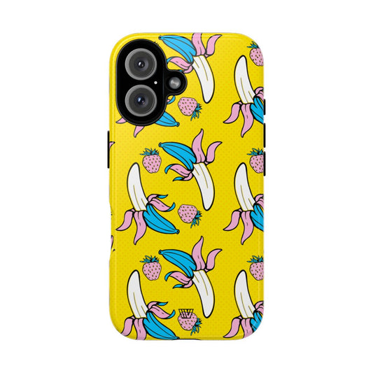 BANANA BERRY BLISS | Tough Phone Case