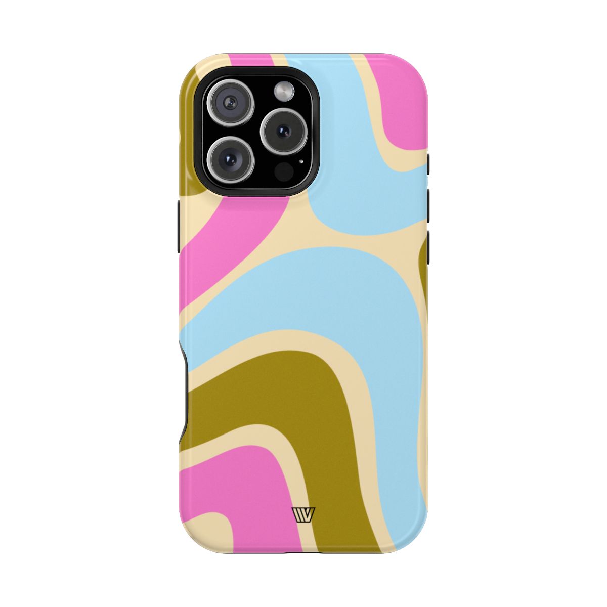 LARGE GROOVY WAVES | MagSafe Tough iPhone Case