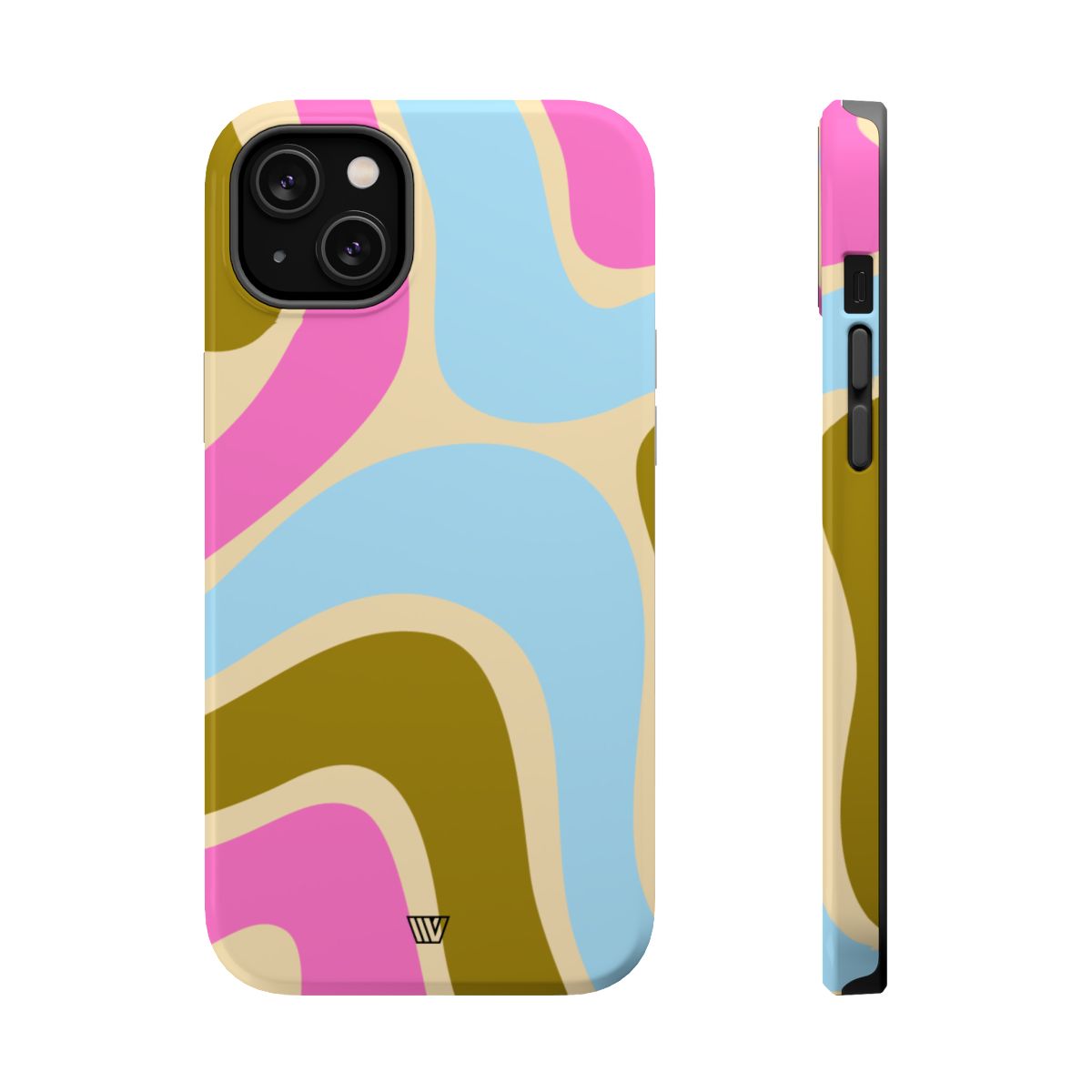 LARGE GROOVY WAVES | MagSafe Tough iPhone Case