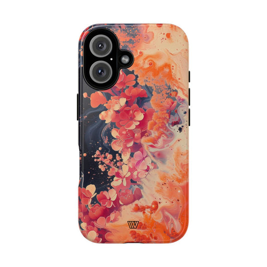 WAVE OF FLOWERS | Tough Phone Case