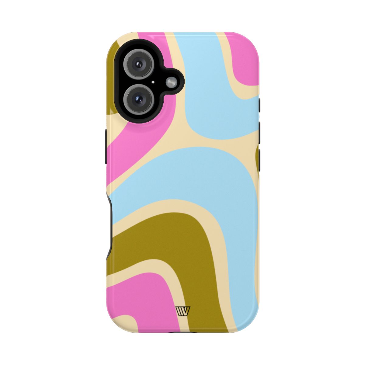 LARGE GROOVY WAVES | MagSafe Tough iPhone Case