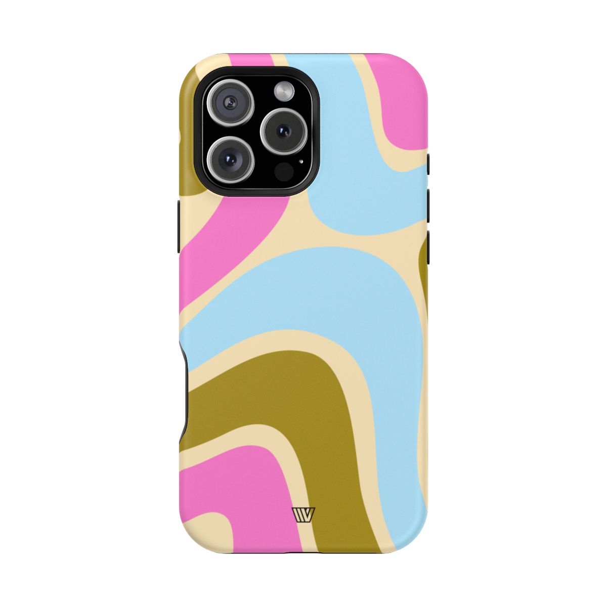 LARGE GROOVY WAVES | MagSafe Tough iPhone Case