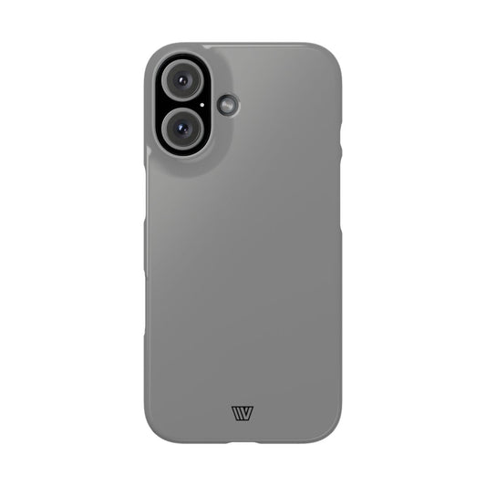 SOLID GRAY | Slim iPhone Case