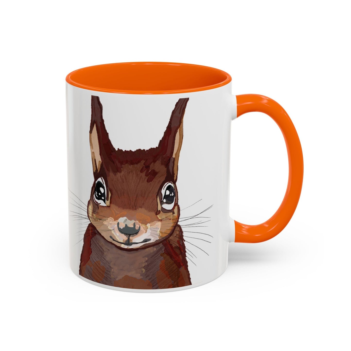 Squirrel Two Tone Coffee Mugs (11oz & 15oz)