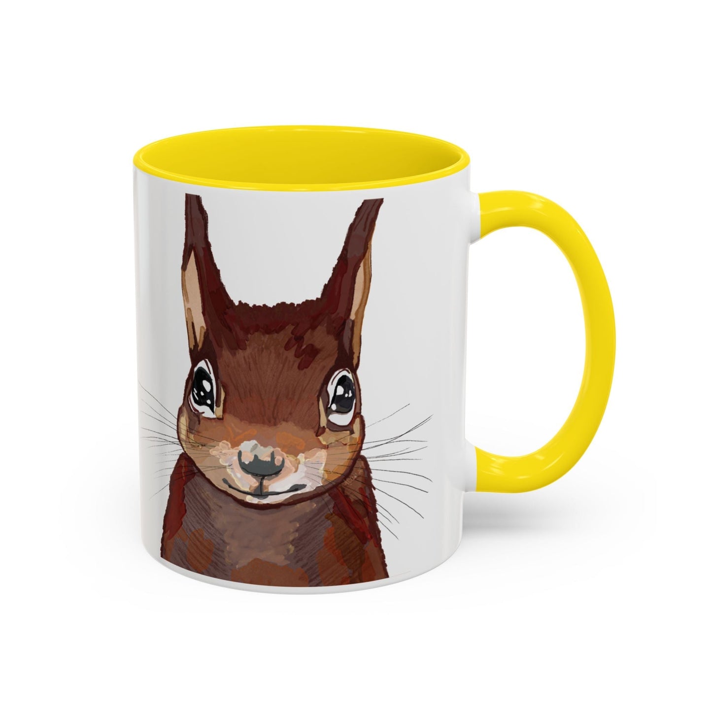 Squirrel Two Tone Coffee Mugs (11oz & 15oz)