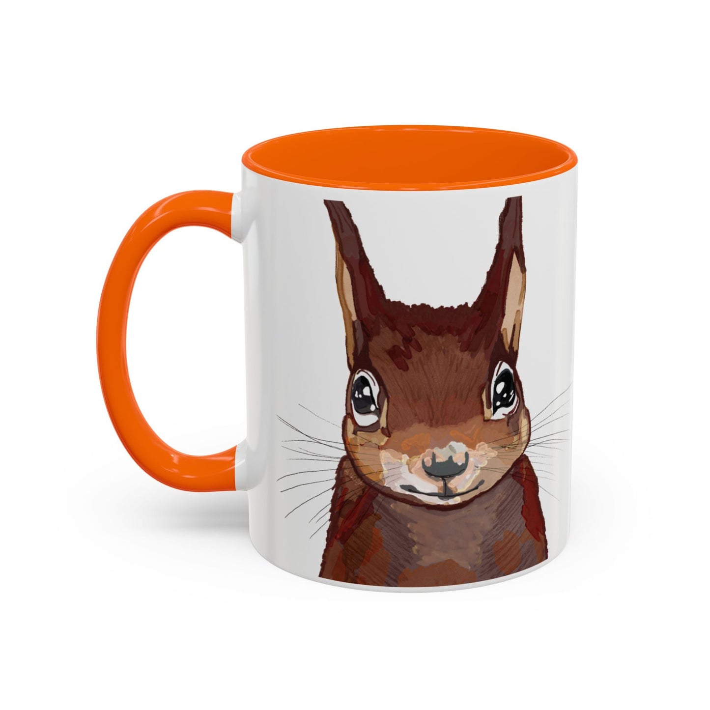 Squirrel Two Tone Coffee Mugs (11oz & 15oz)