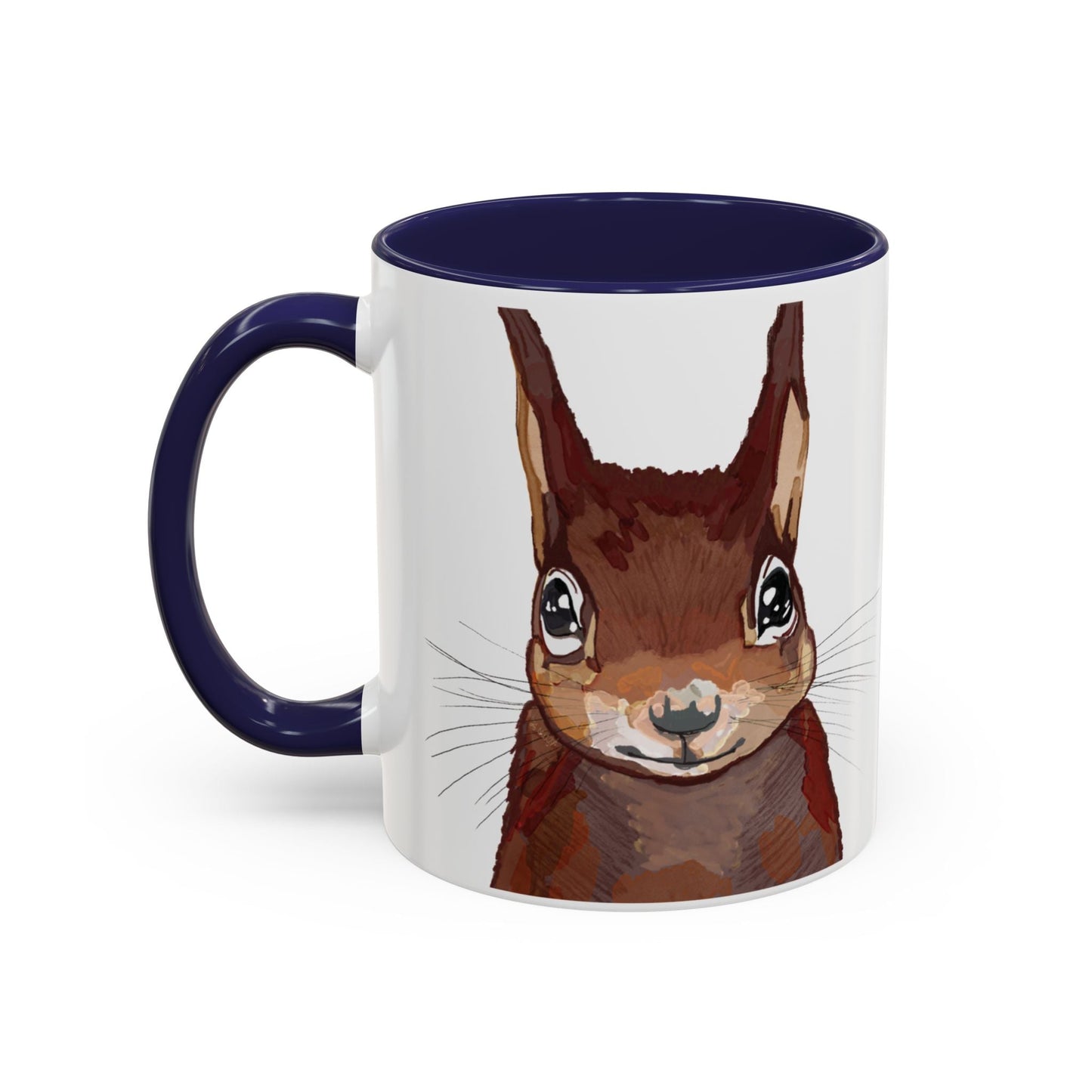 Squirrel Two Tone Coffee Mugs (11oz & 15oz)