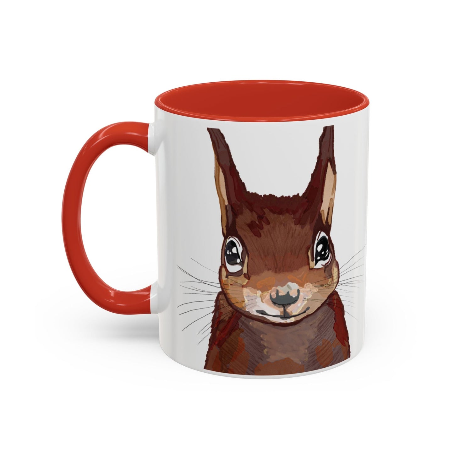 Squirrel Two Tone Coffee Mugs (11oz & 15oz)