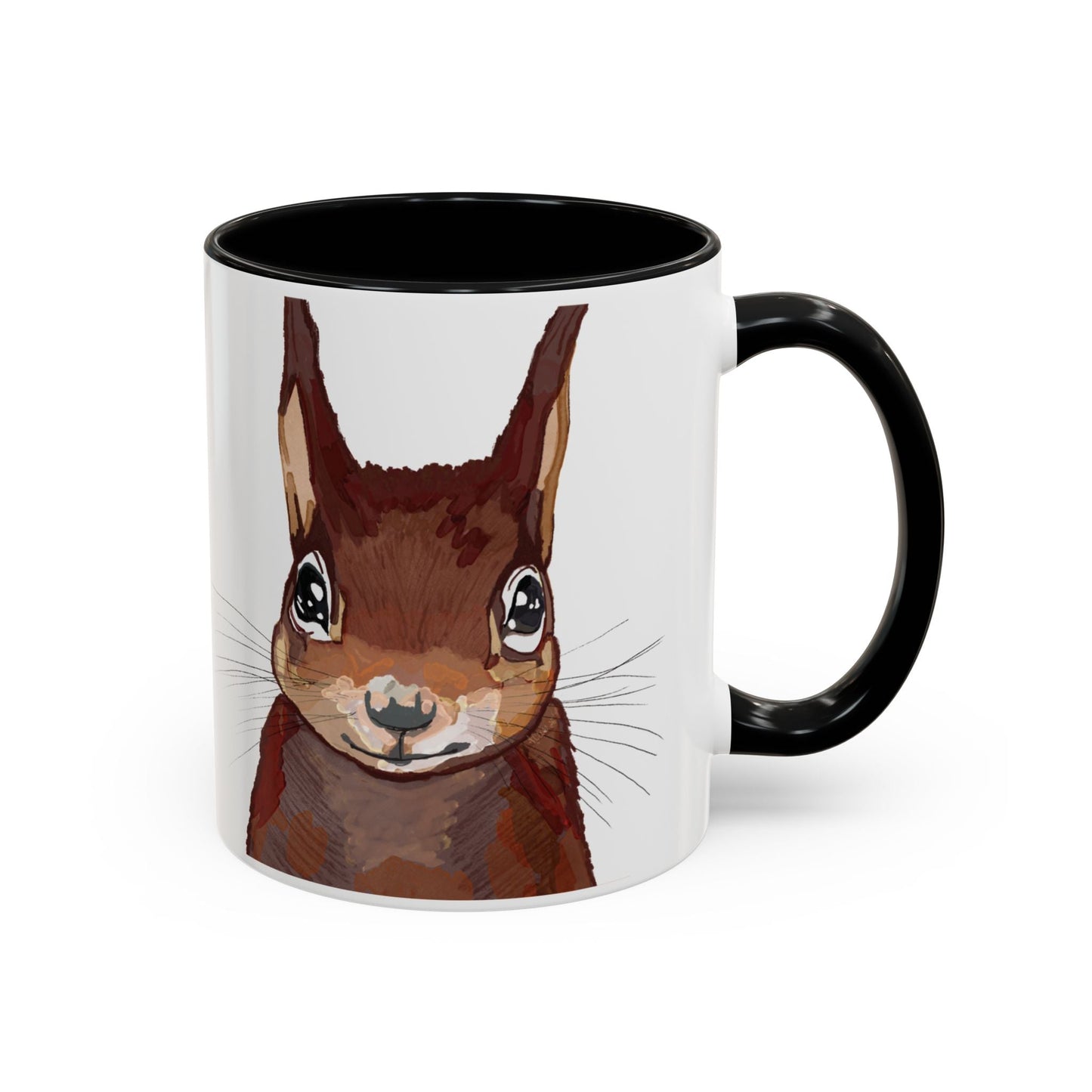 Squirrel Two Tone Coffee Mugs (11oz & 15oz)