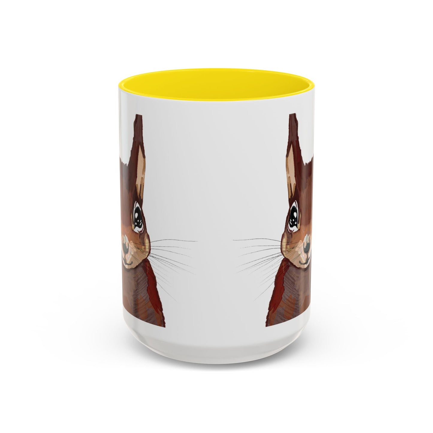 Squirrel Two Tone Coffee Mugs (11oz & 15oz)