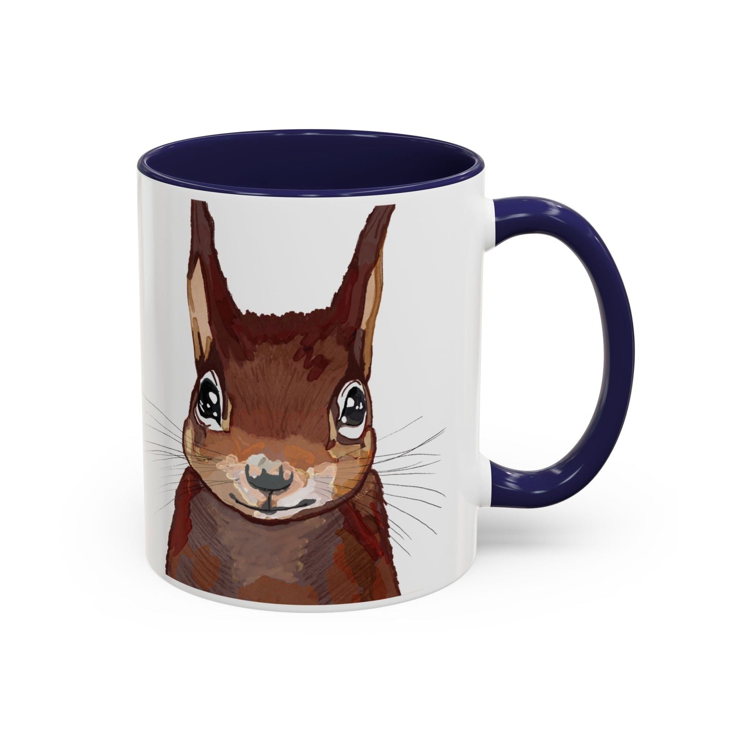 Squirrel Two Tone Coffee Mugs (11oz & 15oz)