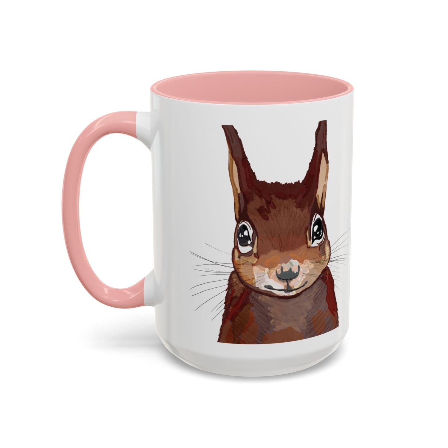 Squirrel Two Tone Coffee Mugs (11oz & 15oz)