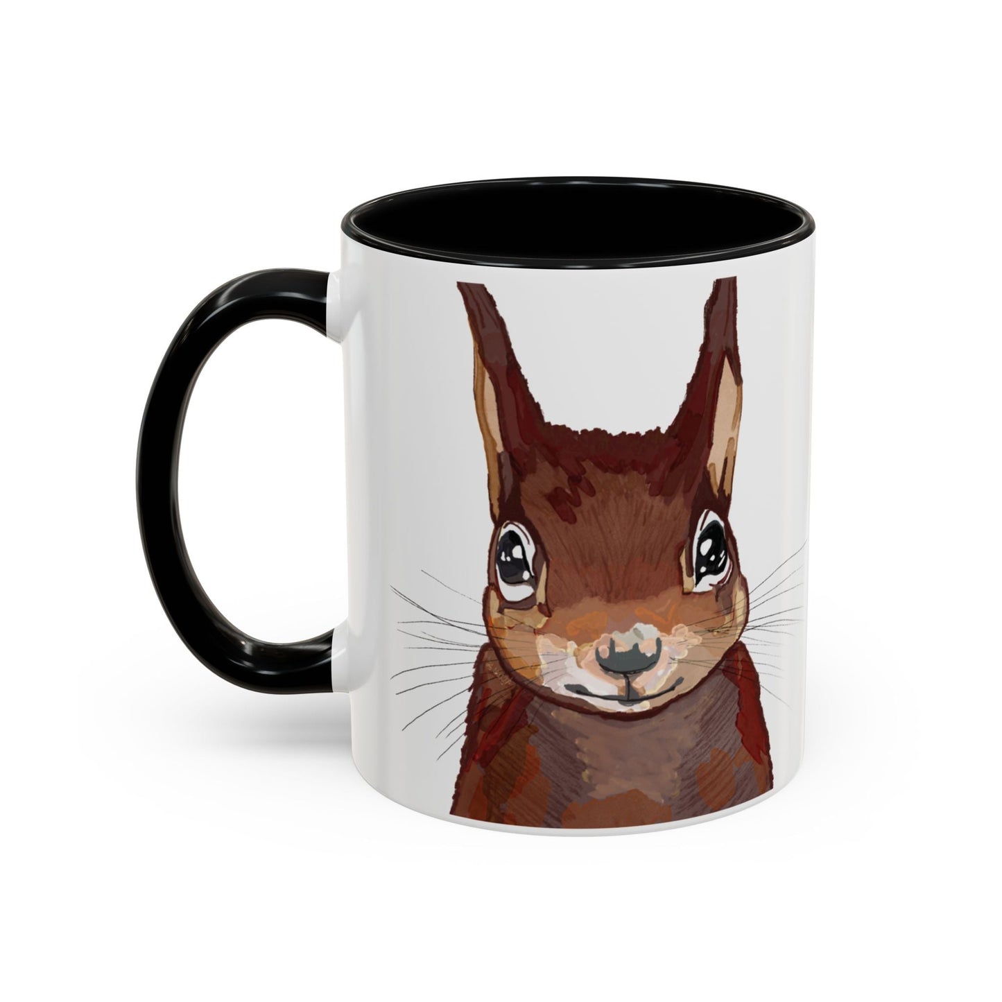 Squirrel Two Tone Coffee Mugs (11oz & 15oz)