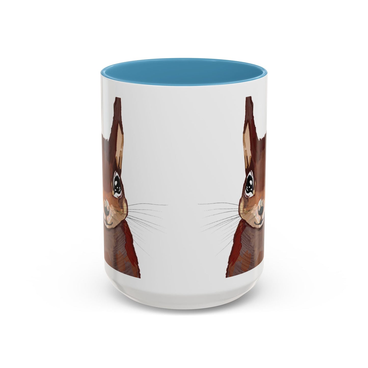 Squirrel Two Tone Coffee Mugs (11oz & 15oz)