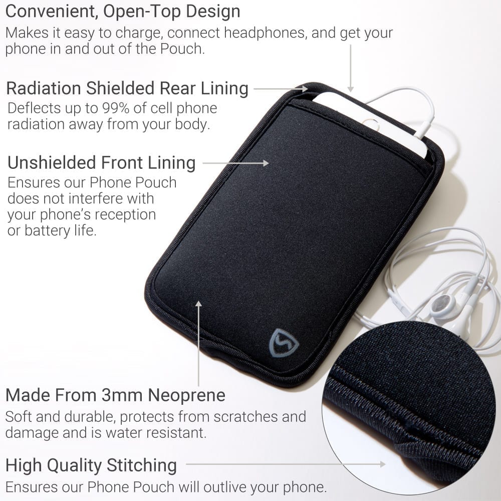 SYB Phone Pouch - EMF & 5G Blocker For Android And iPhone Cell Phones