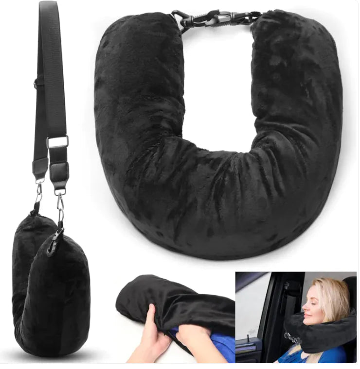 Travel Refillable Multifunctional U-shaped Pillow