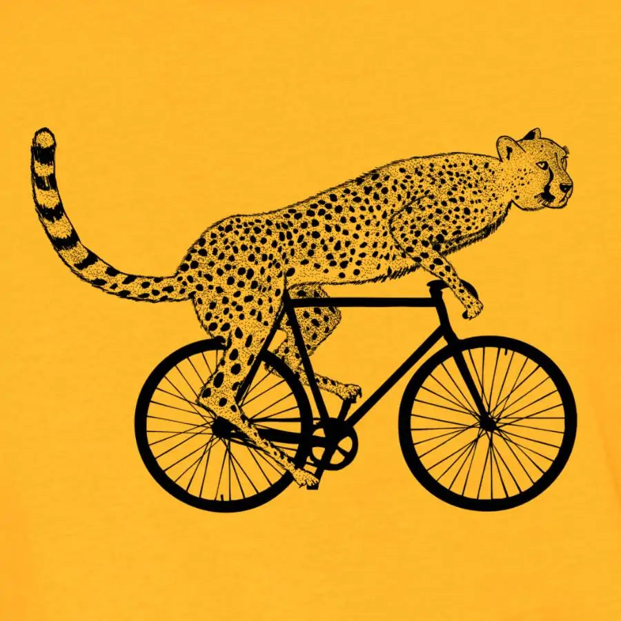 Men's Print Shirt - Cheetah Race