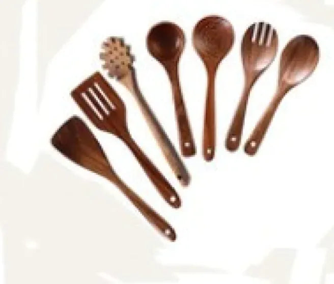 Wooden Kitchen Utensil Set