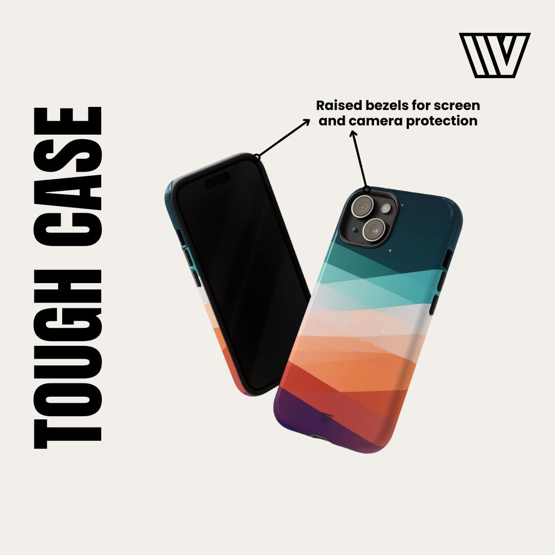 HEART SUN RAYS | Tough Phone Case