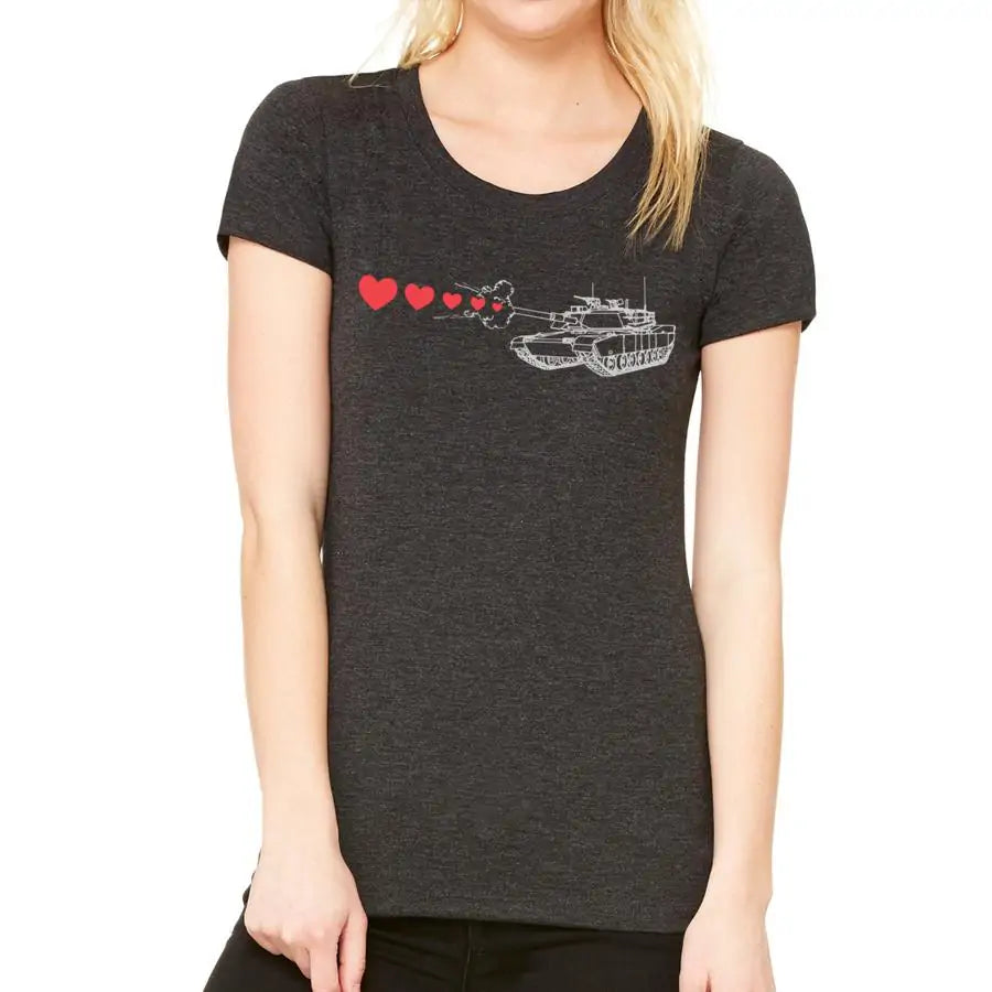 Women's. Print Shirt - Love tank