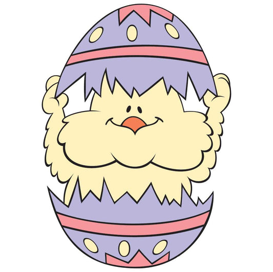 Easter Chick Wall Decal (5 Sizes Available)