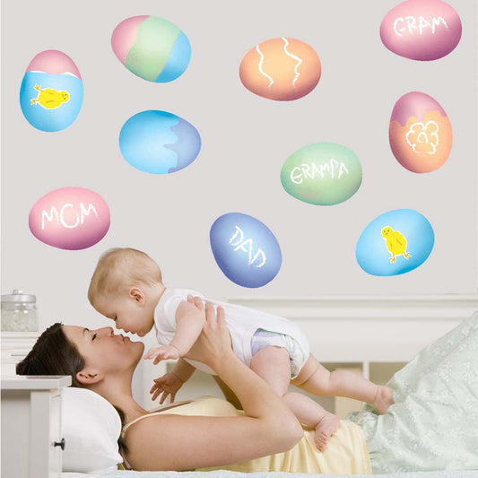 Easter Egg Wall Decals (2 Sizes Available)