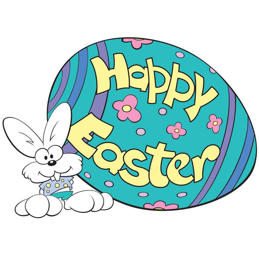 Happy Easter Wall Decal (5 Sizes Available)