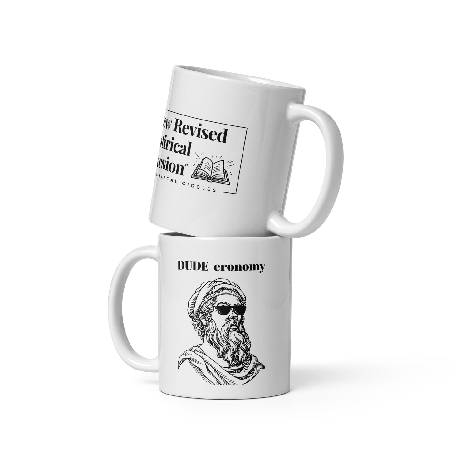 White Glossy Mug | DUDE-eronomy