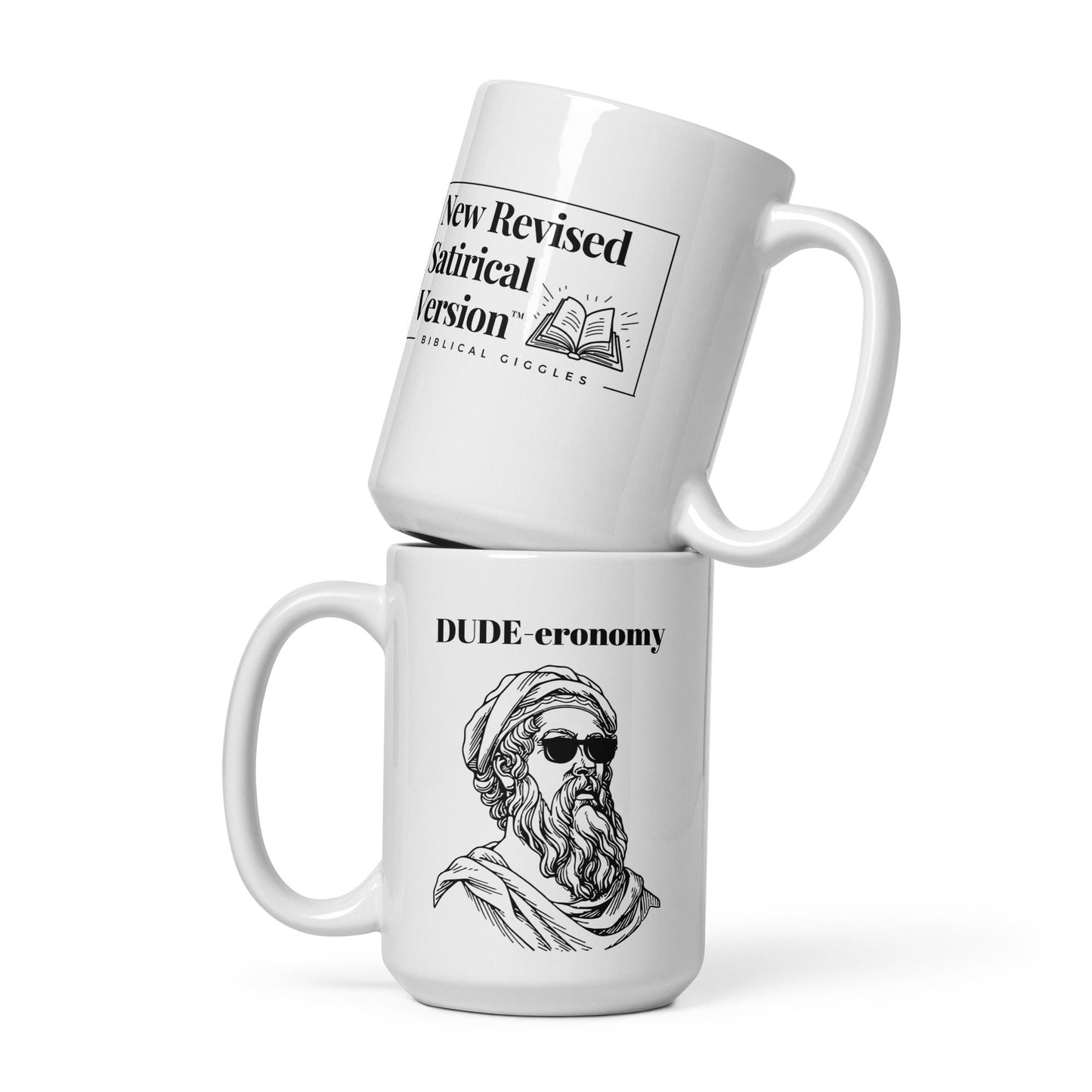 White Glossy Mug | DUDE-eronomy