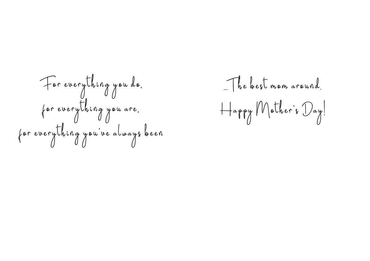 Celebrate You Mom - Mothers Day Greeting Card