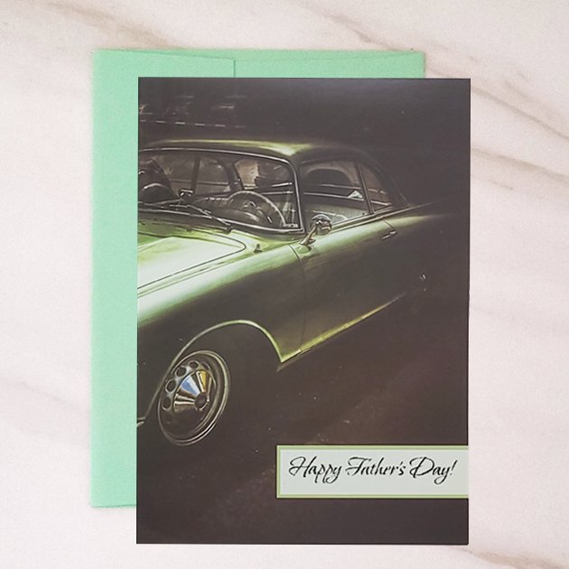 Father's Day Classic - Blank Father's Day Greeting Card