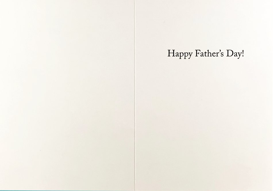 Dad's Song - Father's Day Greeting Card