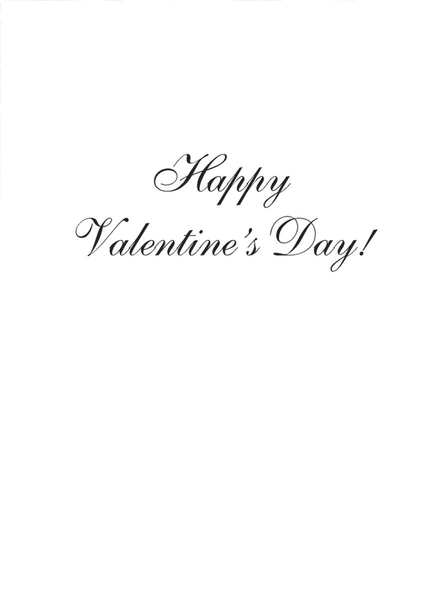 Rose Vine - Girlfriend Valentines Day Greeting Card