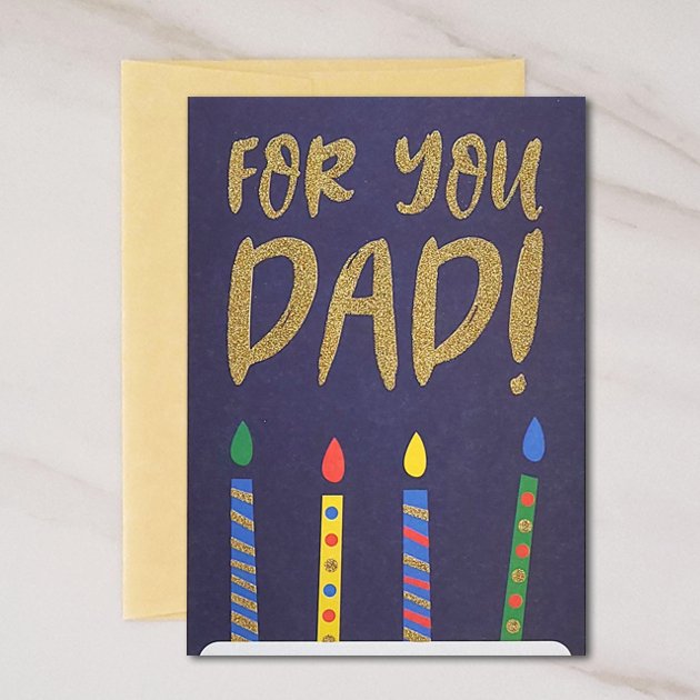 For You Dad - Dad Birthday Greeting Card