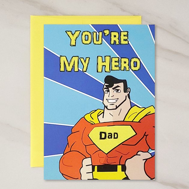 Hero Dad! - Father's Day Greeting Cards