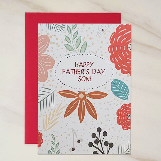 Happy Father's Day, Son! - Son Father's Day Greeting Card