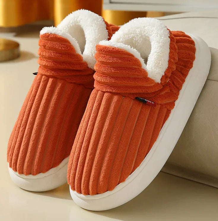 Men's & Women's Fleece Plush Cotton Slippers