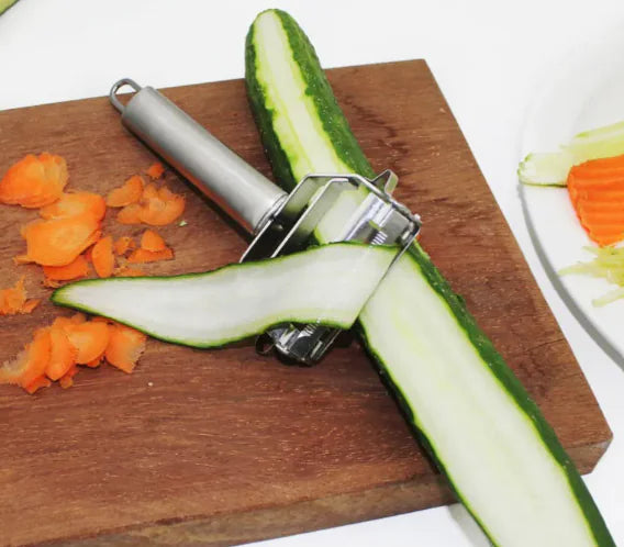 3-in-1 Stainless Steel Peeler & Knife Set